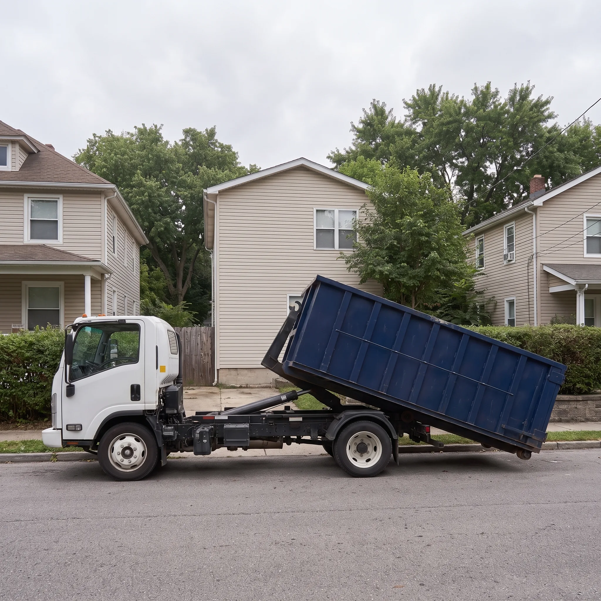 Roll-off dumpster delivery in Connecticut